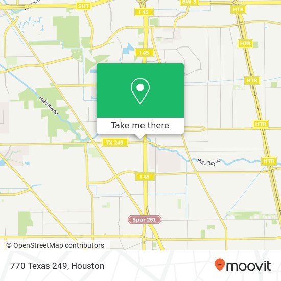 770 Texas 249 map