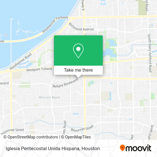 Mapa de Iglesia Pentecostal Unida Hispana