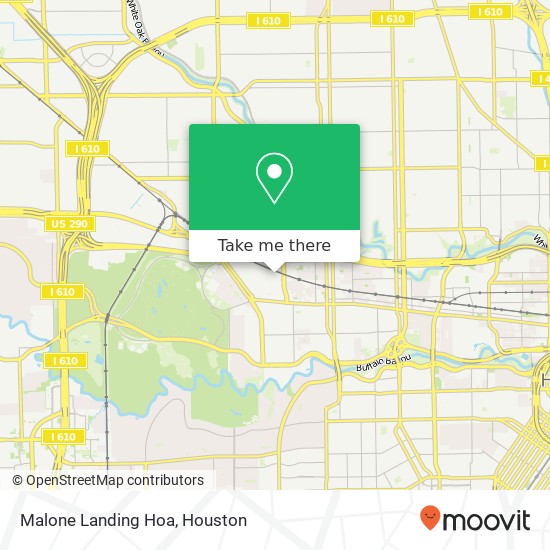 Mapa de Malone Landing Hoa
