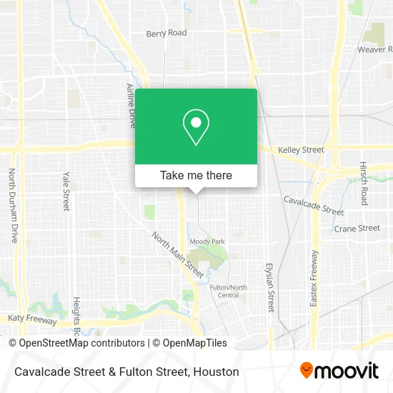 Mapa de Cavalcade Street & Fulton Street