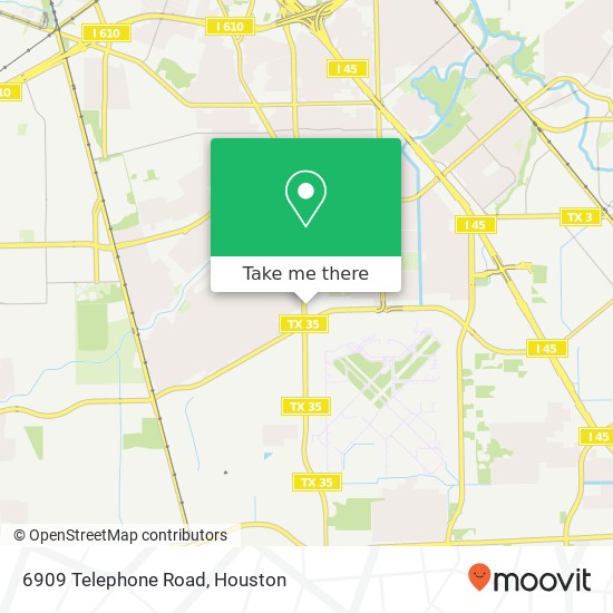 Mapa de 6909 Telephone Road
