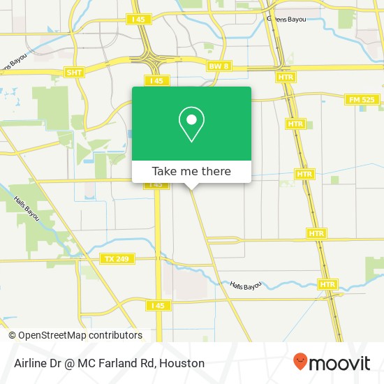 Airline Dr @ MC Farland Rd map