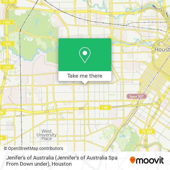 Jenifer's of Australia (Jennifer's of Australia Spa From Down under) map