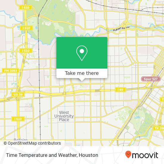 Mapa de Time Temperature and Weather