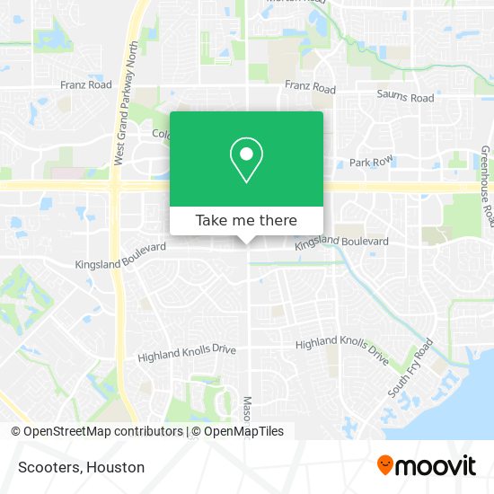 Scooters map