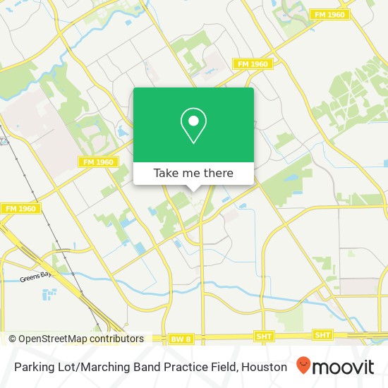 Parking Lot / Marching Band Practice Field map
