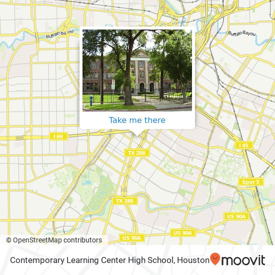 Contemporary Learning Center High School map