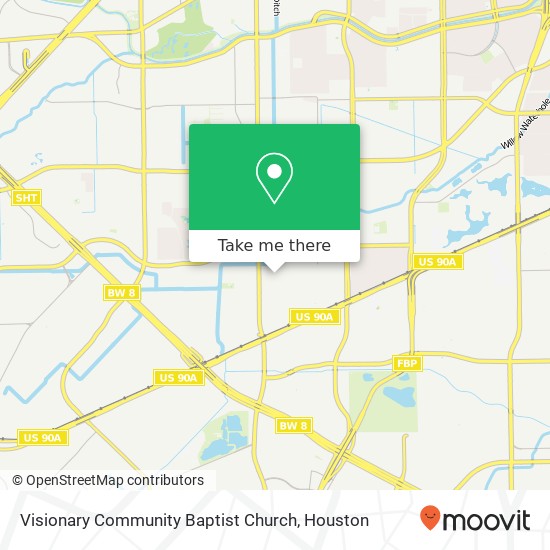 Mapa de Visionary Community Baptist Church