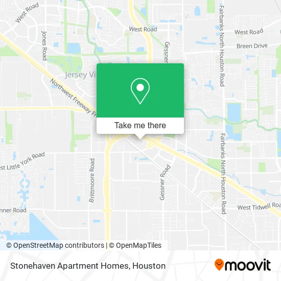 Mapa de Stonehaven Apartment Homes
