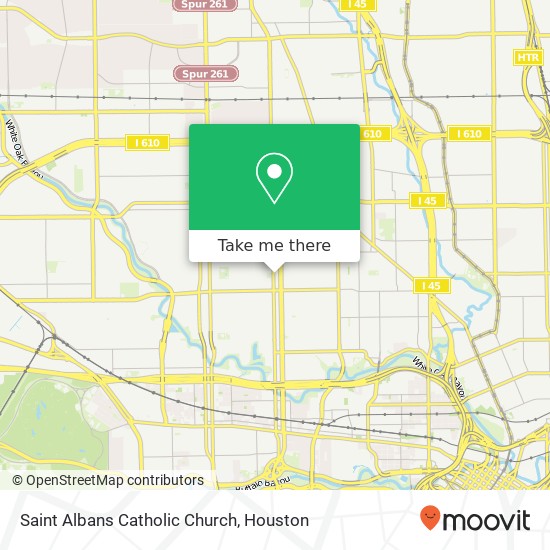 Saint Albans Catholic Church map