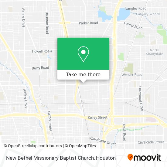 New Bethel Missionary Baptist Church map