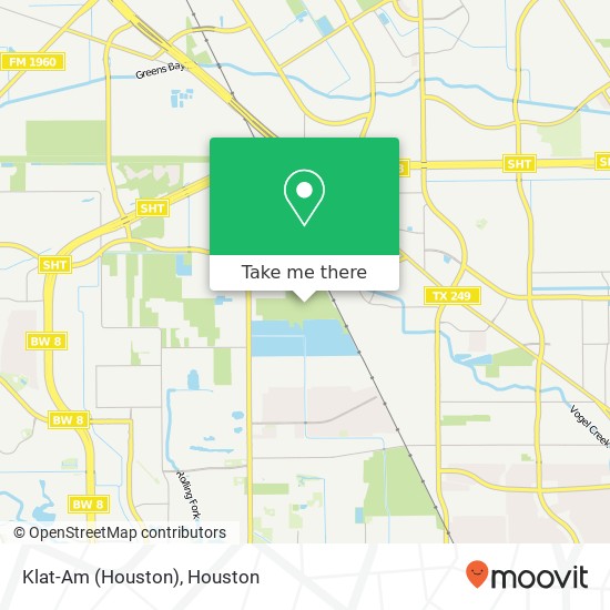 Klat-Am (Houston) map