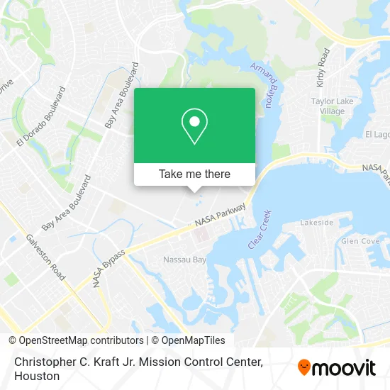 Christopher C. Kraft Jr. Mission Control Center map