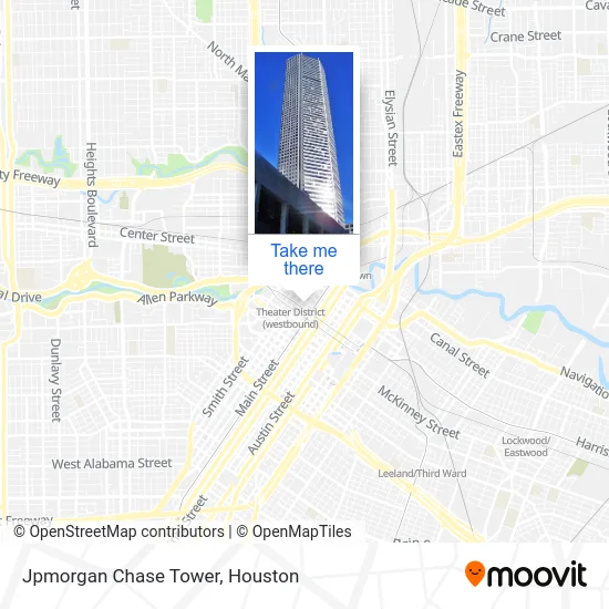 Jpmorgan Chase Tower map