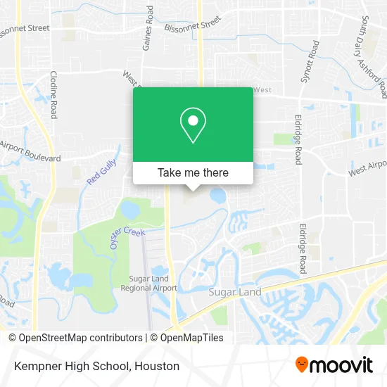 Kempner High School map