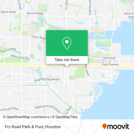 Fry Road Park & Pool map