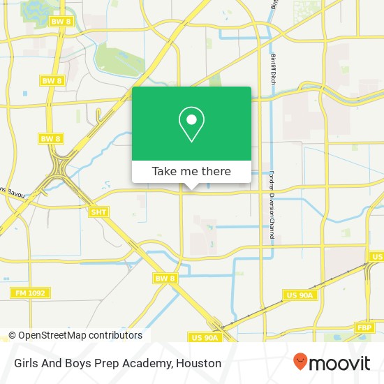 Mapa de Girls And Boys Prep Academy