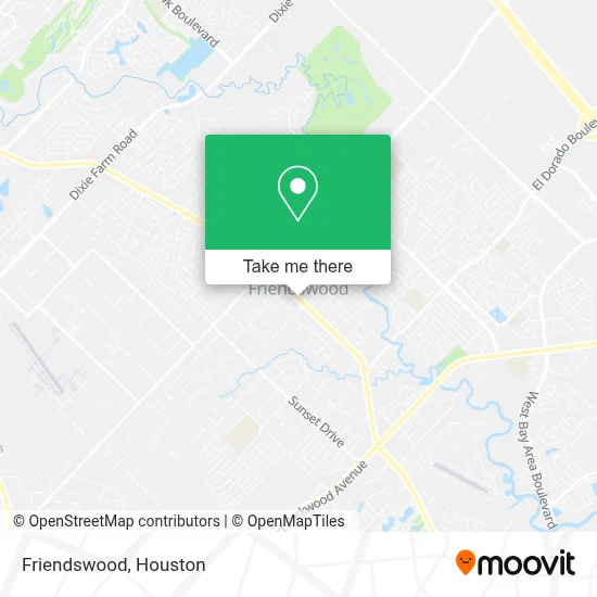 Friendswood map