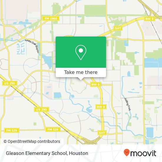 Gleason Elementary School map