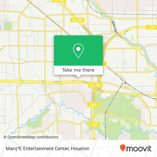 Mapa de Marq*E Entertainment Center