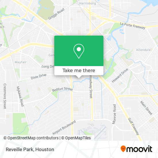 Reveille Park map