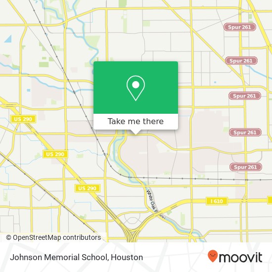 Johnson Memorial School map