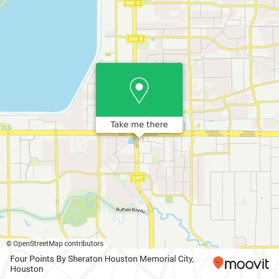 Four Points By Sheraton Houston Memorial City map