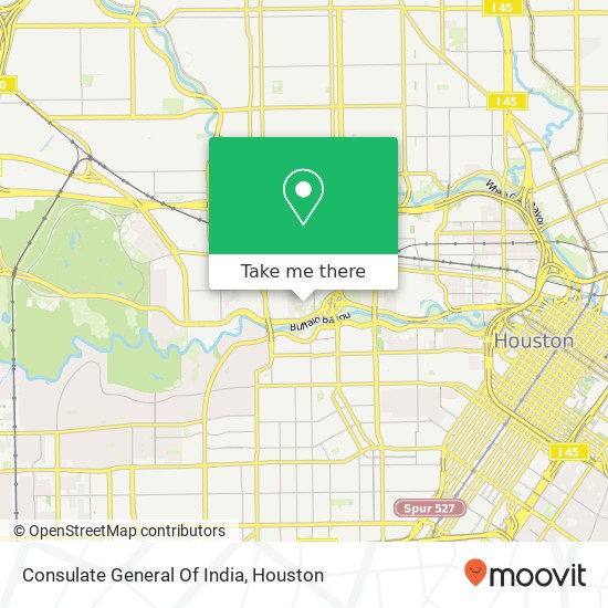 Consulate General Of India map