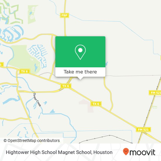 Hightower High School Magnet School map