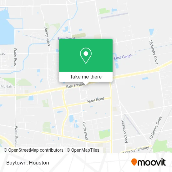 Baytown map