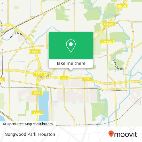 Mapa de Songwood Park