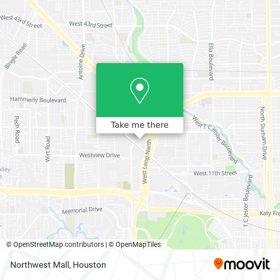 Mapa de Northwest Mall