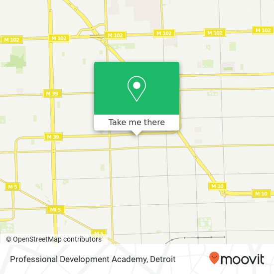 Mapa de Professional Development Academy