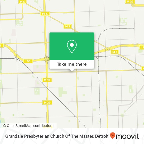 Mapa de Grandale Presbyterian Church Of The Master