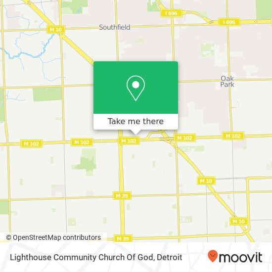 Mapa de Lighthouse Community Church Of God