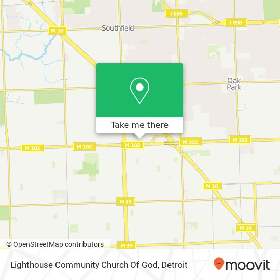 Lighthouse Community Church Of God map