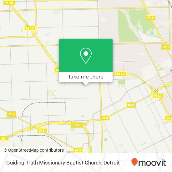 Guiding Truth Missionary Baptist Church map