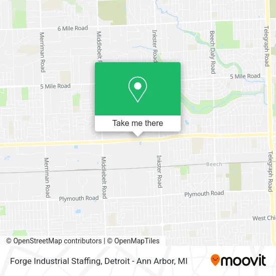 Forge Industrial Staffing map