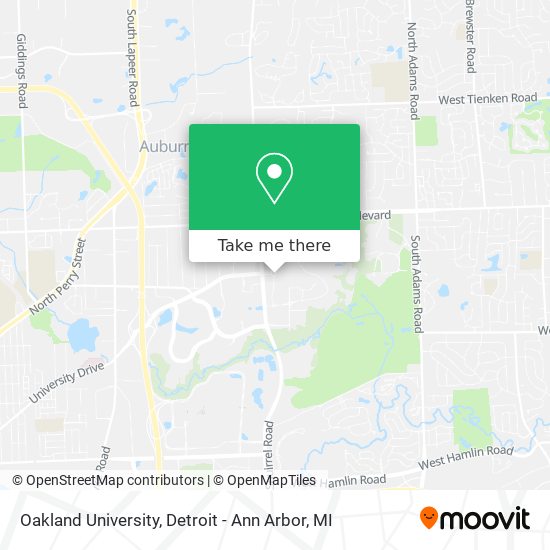 Directions To Oakland University How To Get To Oakland University In Detroit - Ann Arbor, Mi By Bus?