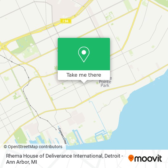 Mapa de Rhema House of Deliverance International