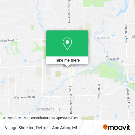 Mapa de Village Shoe Inn