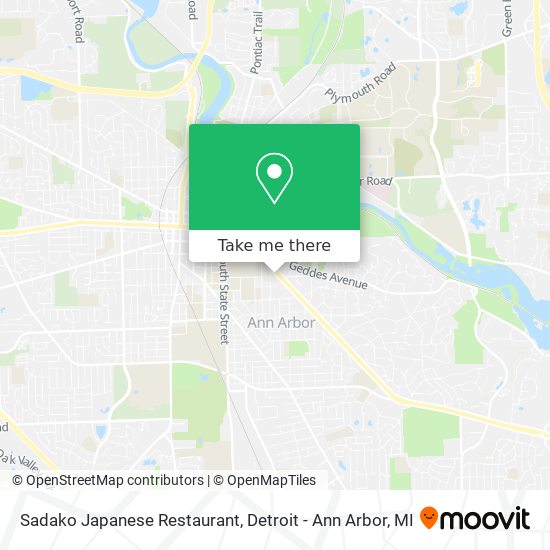 Sadako Japanese Restaurant map