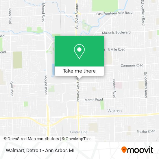 Walmart map