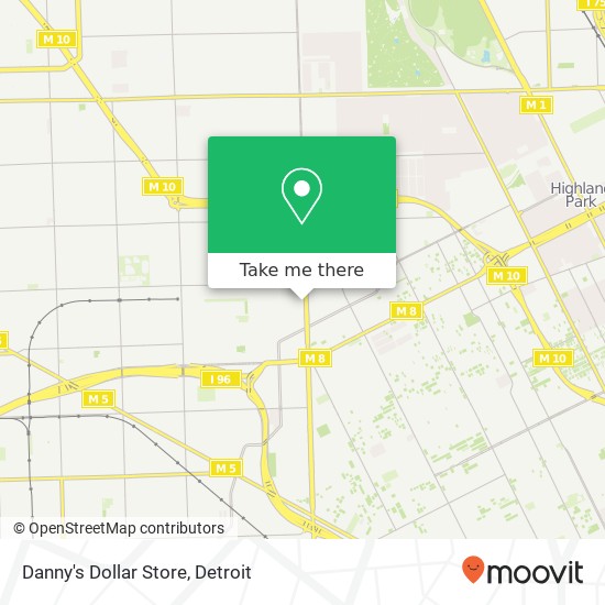 Mapa de Danny's Dollar Store