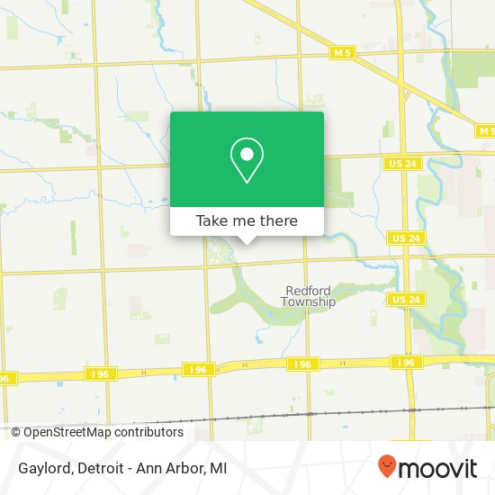 Gaylord map