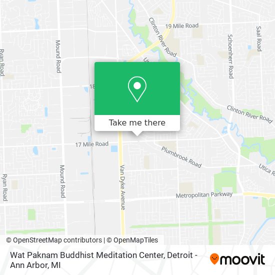 Wat Paknam Buddhist Meditation Center map