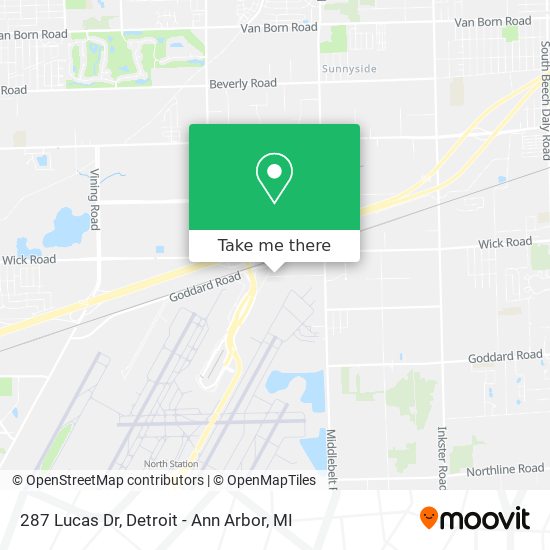 Mapa de 287 Lucas Dr