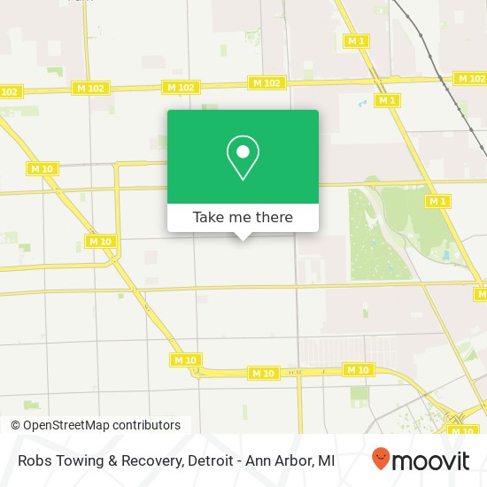 Mapa de Robs Towing & Recovery