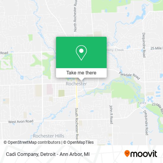 Mapa de Cadi Company