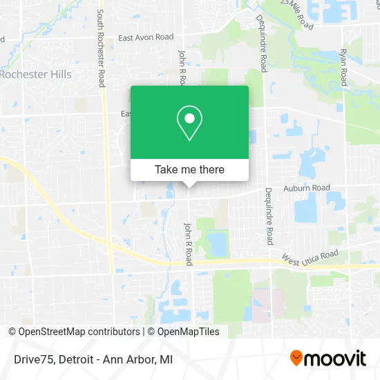 Drive75 map